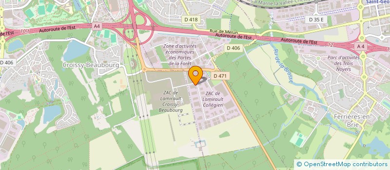 localisation de l'entreprise NAIS à COLLEGIEN