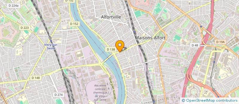 localisation de l'entreprise NAIS à ALFORTVILLE