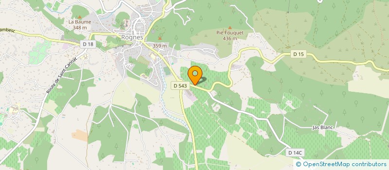 localisation de l'entreprise NAIS  ROGNES