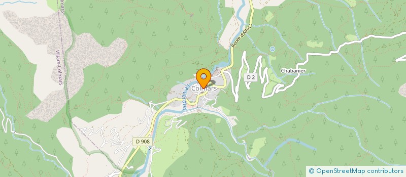 localisation de l'entreprise NAIS DECO  COLMARS