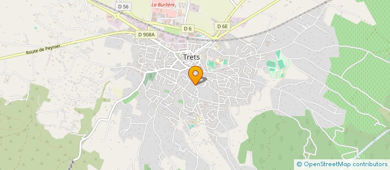 localisation de l'entreprise NAISSANCE à TRETS