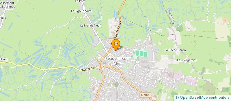 localisation de l'entreprise NAISSEA à BEAUVOIR-SUR-MER