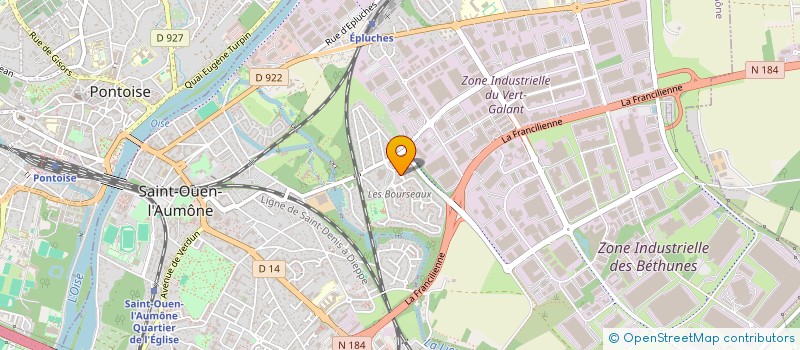 localisation de l'entreprise NAISSLY  SAINT-OUEN-L'AUMONE