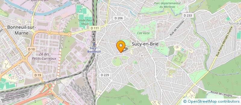 localisation de l'entreprise NAIT  SUCY-EN-BRIE