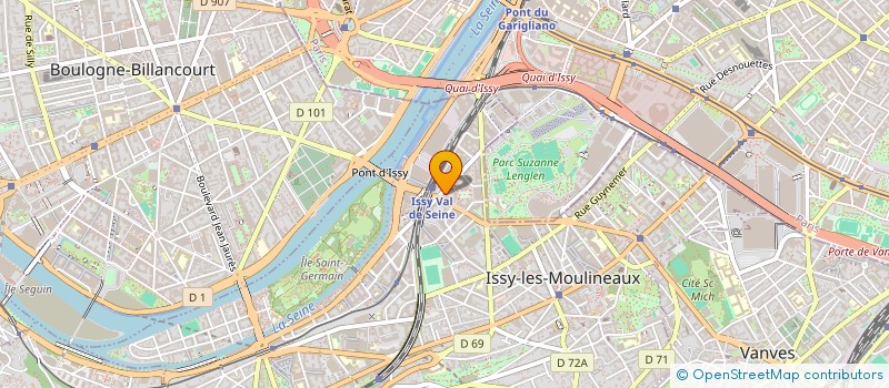 localisation de l'entreprise NAIT KACI FERHAT AMRAR MOHAND à ISSY-LES-MOULINEAUX