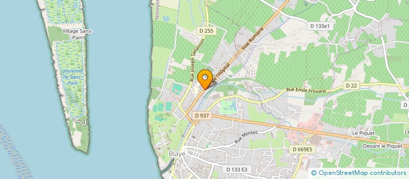 localisation de l'entreprise NAITRE A BLAYE à BLAYE