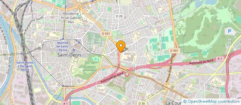 localisation de l'entreprise NAITRE A DELAFONTAINE à SAINT-DENIS