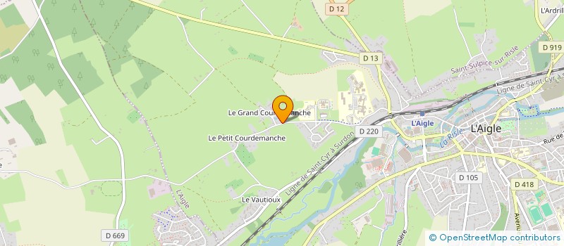 localisation de l'entreprise NAITRE A L'AIGLE à L'AIGLE