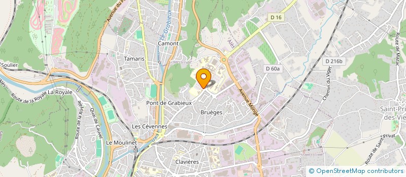 localisation de l'entreprise NAITRE EN CEVENNES  ALES