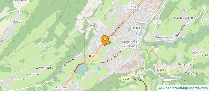 localisation de l'entreprise NAITRE EN DIX LUNES à VALGELON-LA ROCHETTE