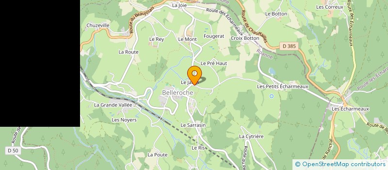 localisation de l'entreprise NAITRE ET GRANDIR AUTREMENT  BELLEROCHE