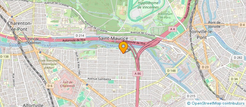 localisation de l'entreprise NAITS à MAISONS-ALFORT