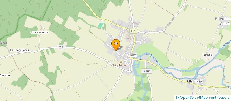 localisation de l'entreprise NAITWORK  CHIZE