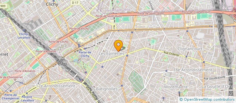 localisation de l'entreprise NAIVE  PARIS