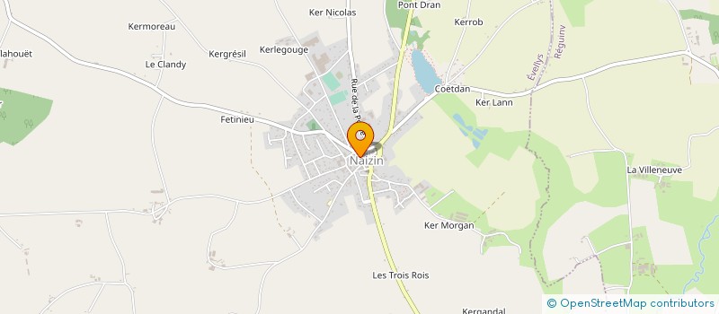 localisation de l'entreprise NAIZALIM  PONTIVY