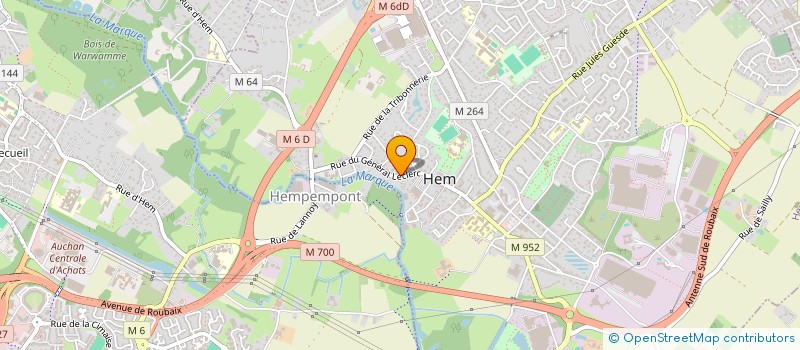 localisation de l'entreprise NAJ  HEM