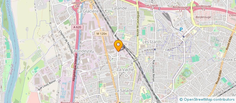 localisation de l'entreprise NAJ'AUTO SERVICE à TOULOUSE