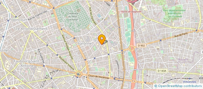 localisation de l'entreprise NAJ PARIS  PARIS