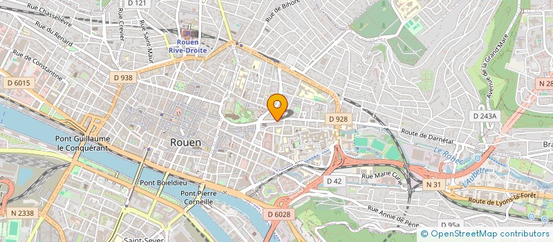 localisation de l'entreprise NAJA à ROUEN