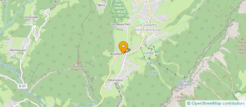 localisation de l'entreprise NAJA  LE SAPPEY-EN-CHARTREUSE