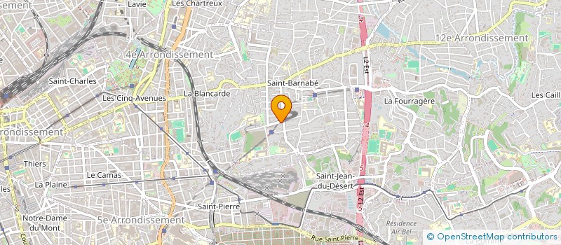 localisation de l'entreprise NAJA INVEST à MARSEILLE