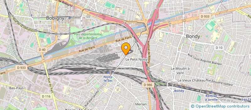 localisation de l'entreprise NAJAH à NOISY-LE-SEC