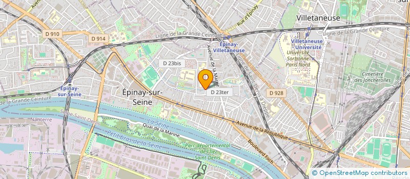 localisation de l'entreprise NAJAH MODE à EPINAY-SUR-SEINE