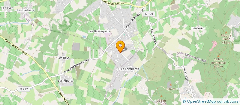 localisation de l'entreprise NAJARO  SAINT-SATURNIN-LES-APT
