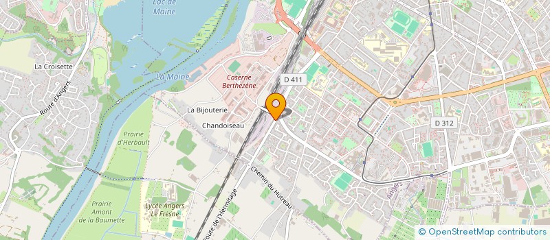 localisation de l'entreprise NAJASA à ANGERS