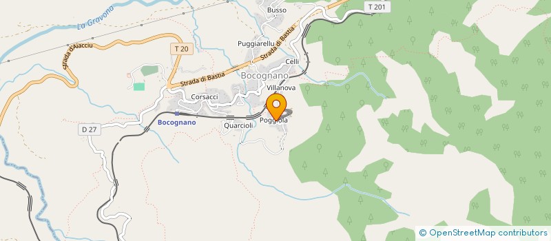 localisation de l'entreprise NAJC à BOCOGNANO