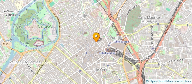 localisation de l'entreprise NAJE  LILLE