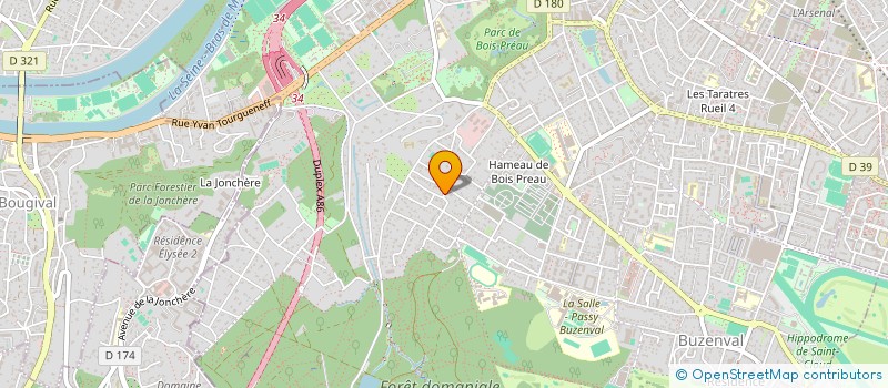 localisation de l'entreprise NAJE BENO à RUEIL-MALMAISON