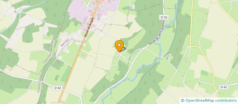 localisation de l'entreprise NAJED  TREIS-SANTS-EN-OUCHE