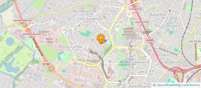 localisation de l'entreprise NAJEM CHARPENTES à TOULOUSE