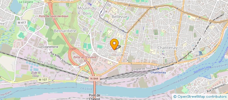 localisation de l'entreprise NAJET à NANTES