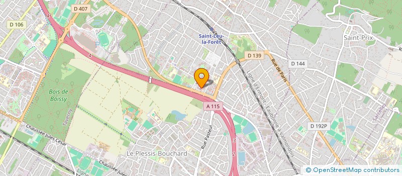 localisation de l'entreprise NAJET SLIM  SAINT-LEU-LA-FORET