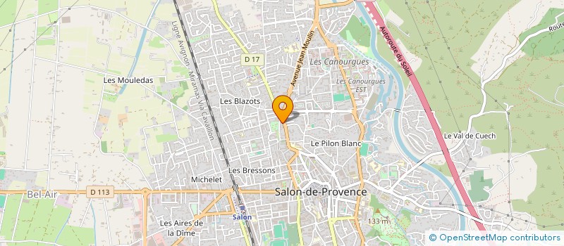 localisation de l'entreprise NAJI  SALON-DE-PROVENCE