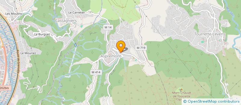 localisation de l'entreprise NAJIA à ASPREMONT