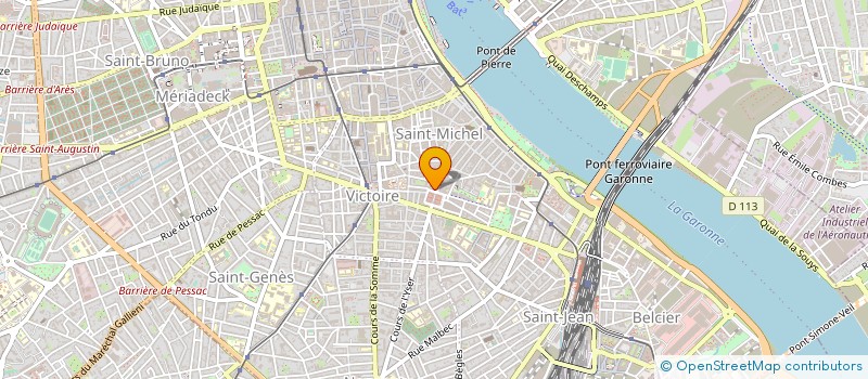 localisation de l'entreprise NAJIMA SARL à BORDEAUX