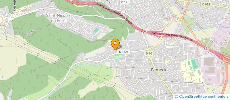 localisation de l'entreprise NAJJ  FAMECK