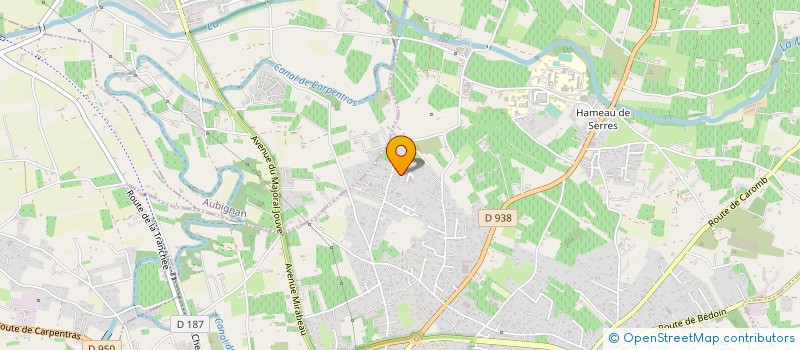 localisation de l'entreprise NAJJARI ABDESLAM ET MOHAMADINE à CARPENTRAS