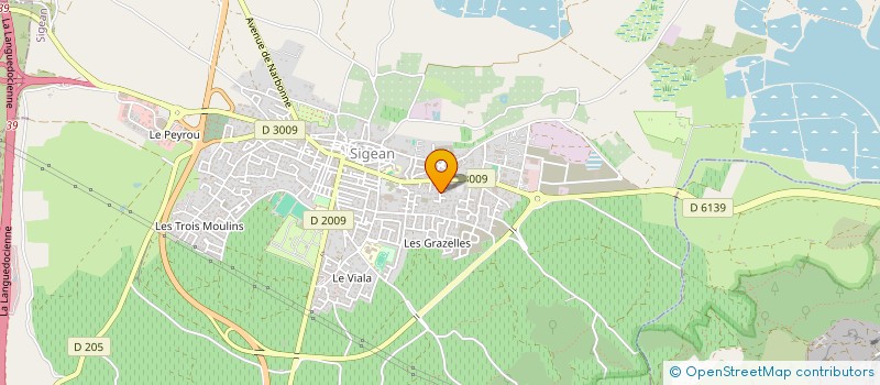 localisation de l'entreprise NAJL à SIGEAN