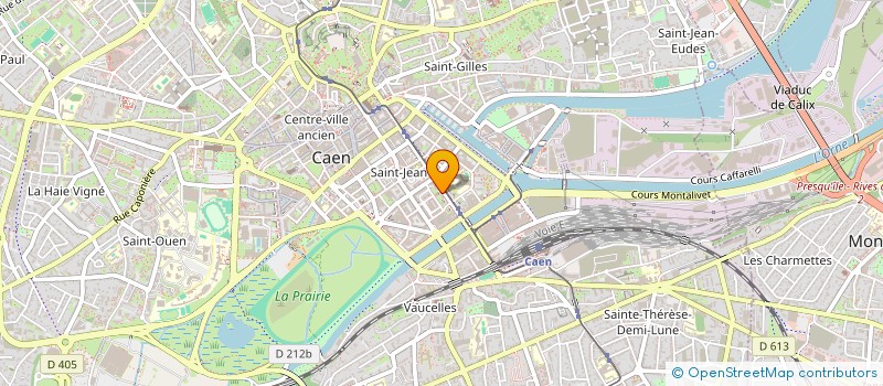 localisation de l'entreprise NAJNOC à CAEN