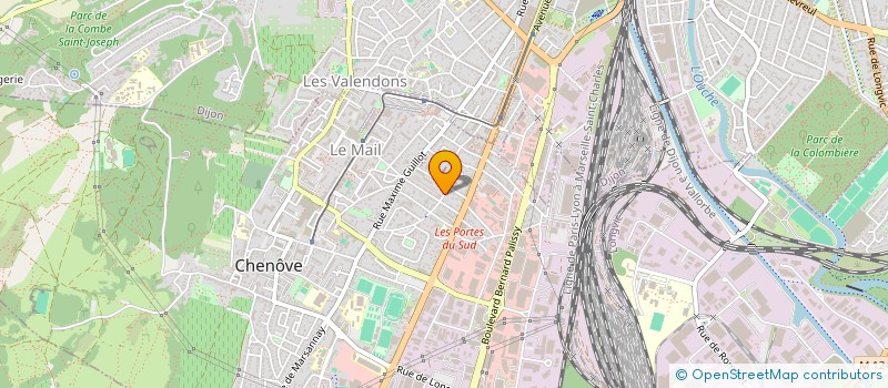 localisation de l'entreprise NAJU à CHENOVE