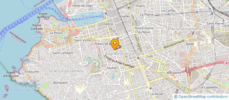 localisation de l'entreprise NAJUMA à MARSEILLE