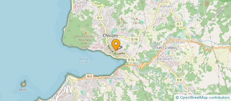 localisation de l'entreprise NAK CONSULTING à CHICONI
