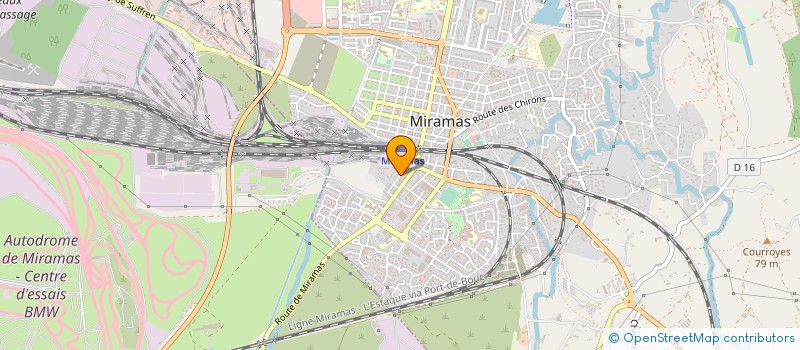 localisation de l'entreprise NAK MUAY AIX-EN-PROVENCE (NMAEP) à MIRAMAS