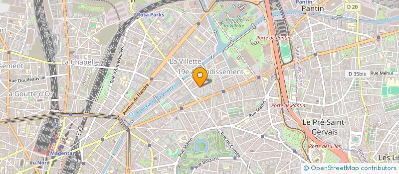 localisation de l'entreprise NAK PRESS & EDITION  PARIS