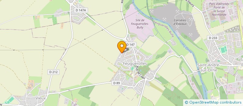 localisation de l'entreprise NAK SPORT CONSEIL  FEUGUEROLLES-BULLY