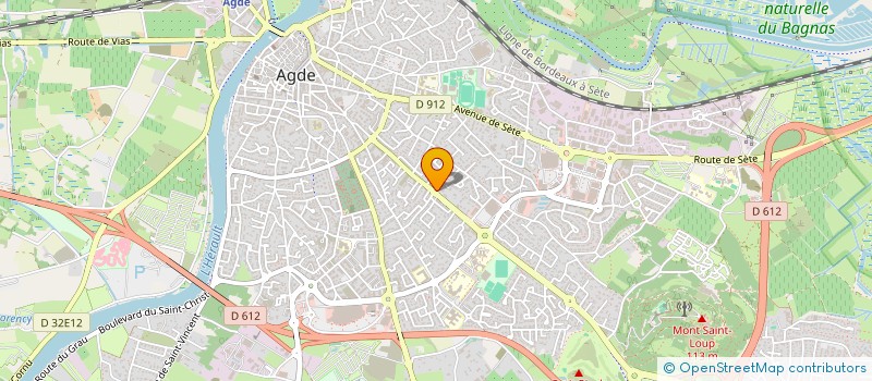 localisation de l'entreprise NAKA à AGDE